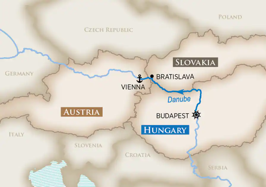 <span>6 Day AmaWaterways River Cruise from Budapest to Vienna 2024</span>