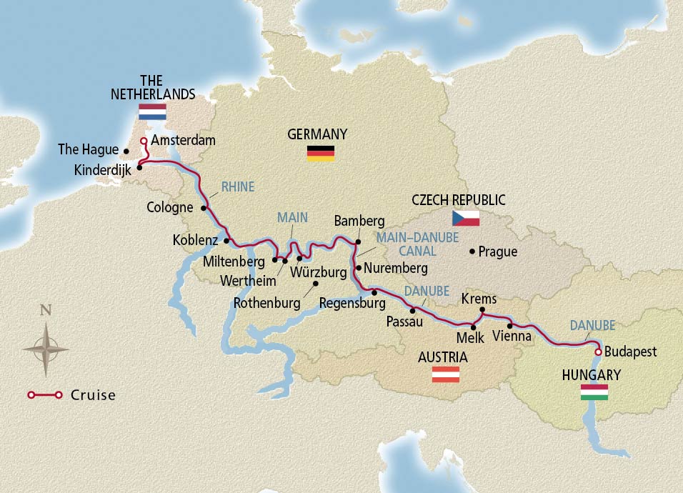 <span>15 Day Viking River Cruise from Budapest to Amsterdam 2024</span>