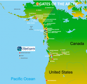 Gates of the Arctic map