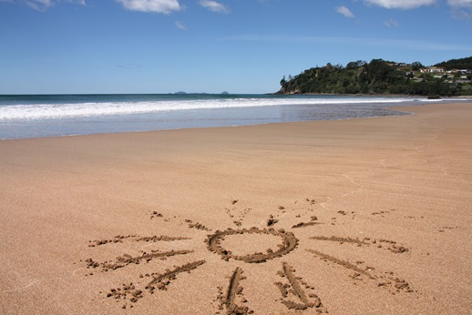 Hot Water Beach, Coromandel Peninsula, New Zealand Hot Water Beach in Coromandel peninsula. New Zealand - North Island.