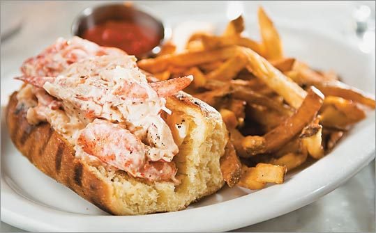 The lobster roll at Bar Harbor Beer Works rupunini-lobster-roll-bake-05242014