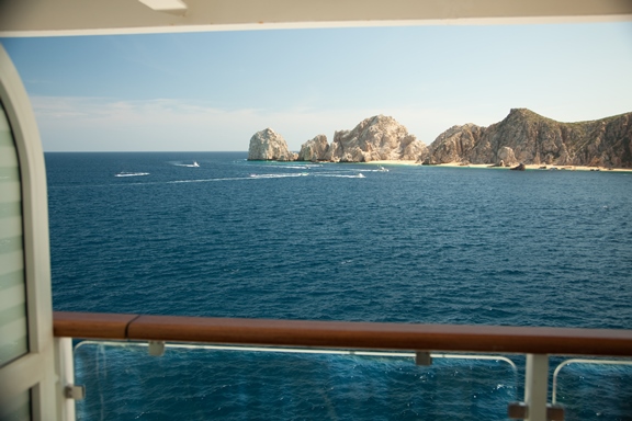 Balcony View on Cruise Ship, Mexico