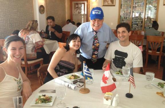 Athena Cafe in Nassau, Bahamas on Tru Bahamian Food Tour tru-bahamian-food-tours-athena-cafe-07142014