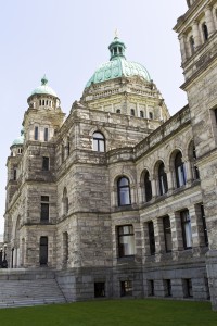 Best things to do in Victoria, BC, During Your Alaska Cruise. Side view of capital building of Victoria Canada