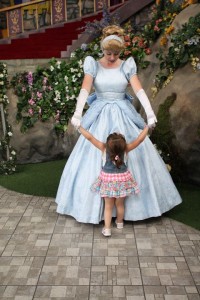 Cinderella and girl