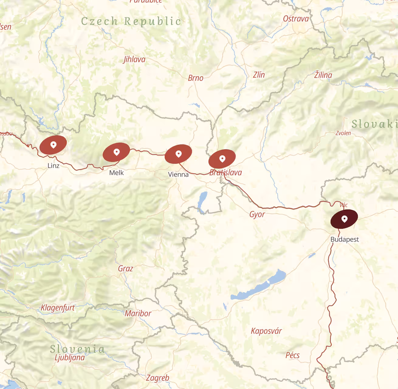 8 Day AmaWaterways River Cruise from Budapest to Budapest 2026 - 