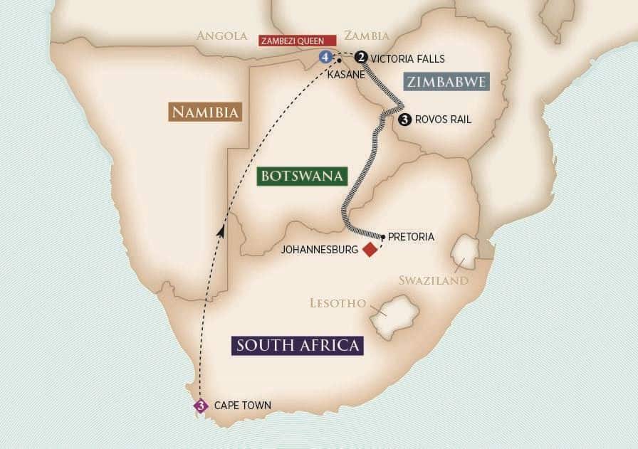 <span>13 Day AmaWaterways River Cruise from Cape Town to Johannesburg 2025</span>