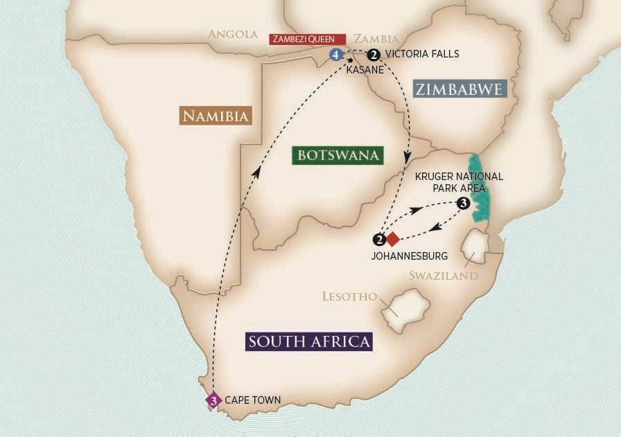<span>15 Day AmaWaterways River Cruise from Cape Town to Johannesburg 2025</span>
