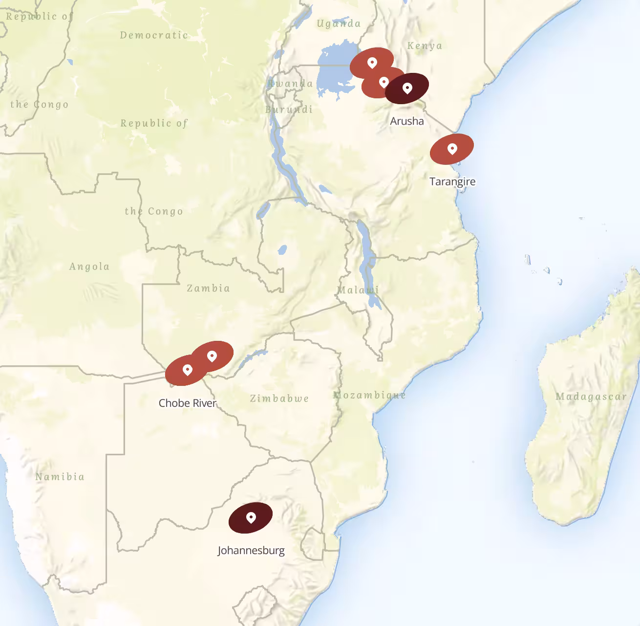 17 Day AmaWaterways River Cruise from Johannesburg to Arusha 2027 - 