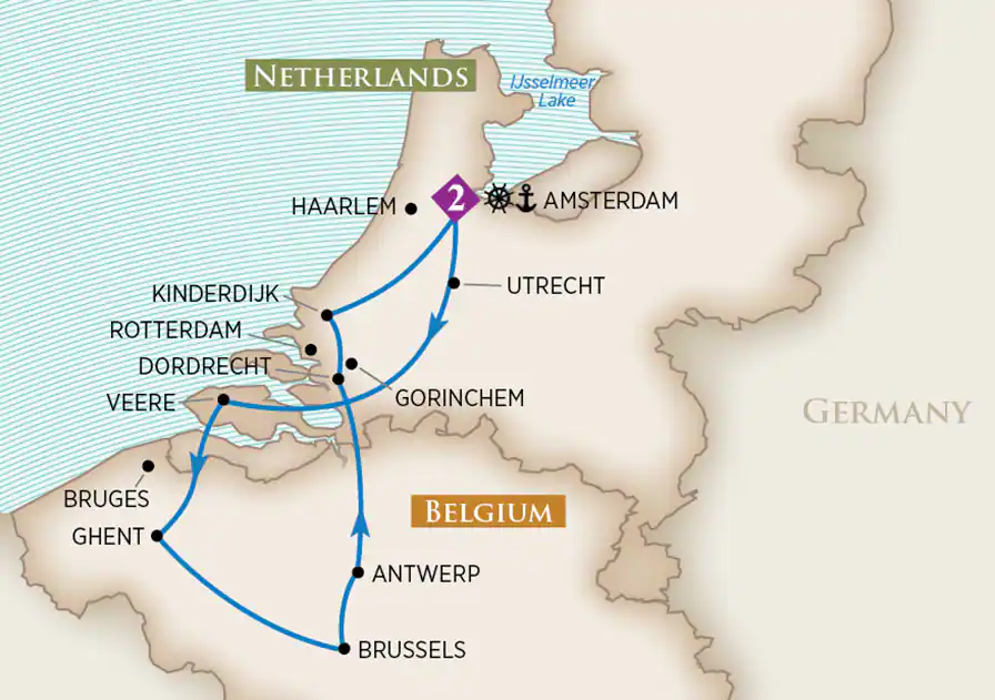 <span>7 Day AmaWaterways River Cruise from Amsterdam to Amsterdam 2023</span>