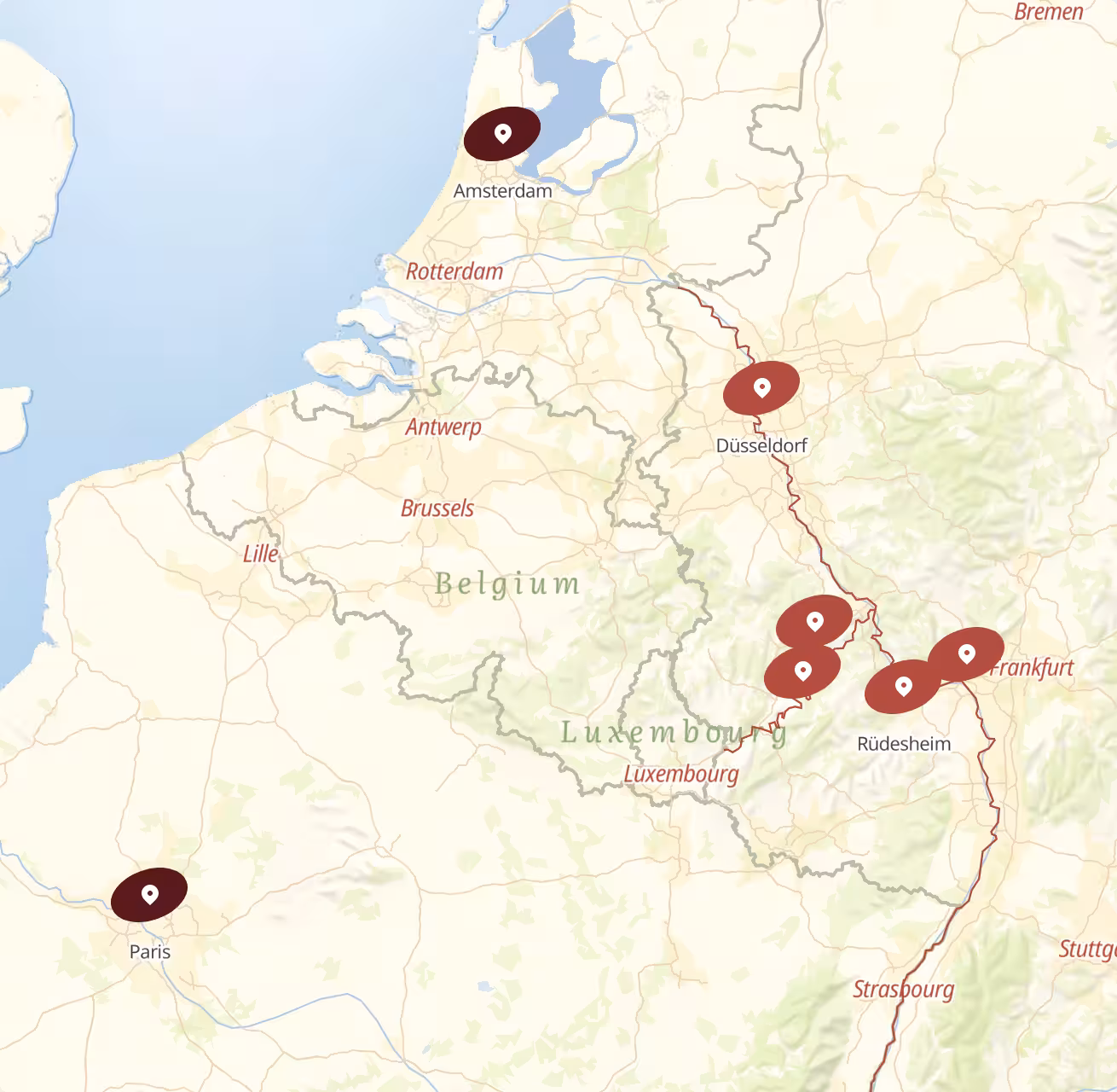 8 Day AmaWaterways River Cruise from Amsterdam to Luxembourg 2026 - 