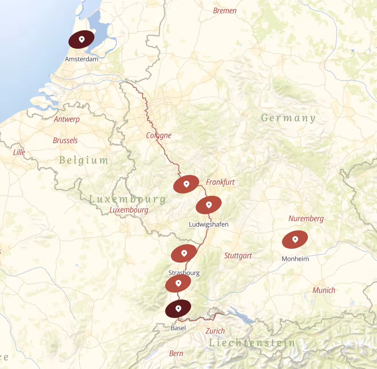 8 Day AmaWaterways River Cruise from Basel to Amsterdam 2027 - 