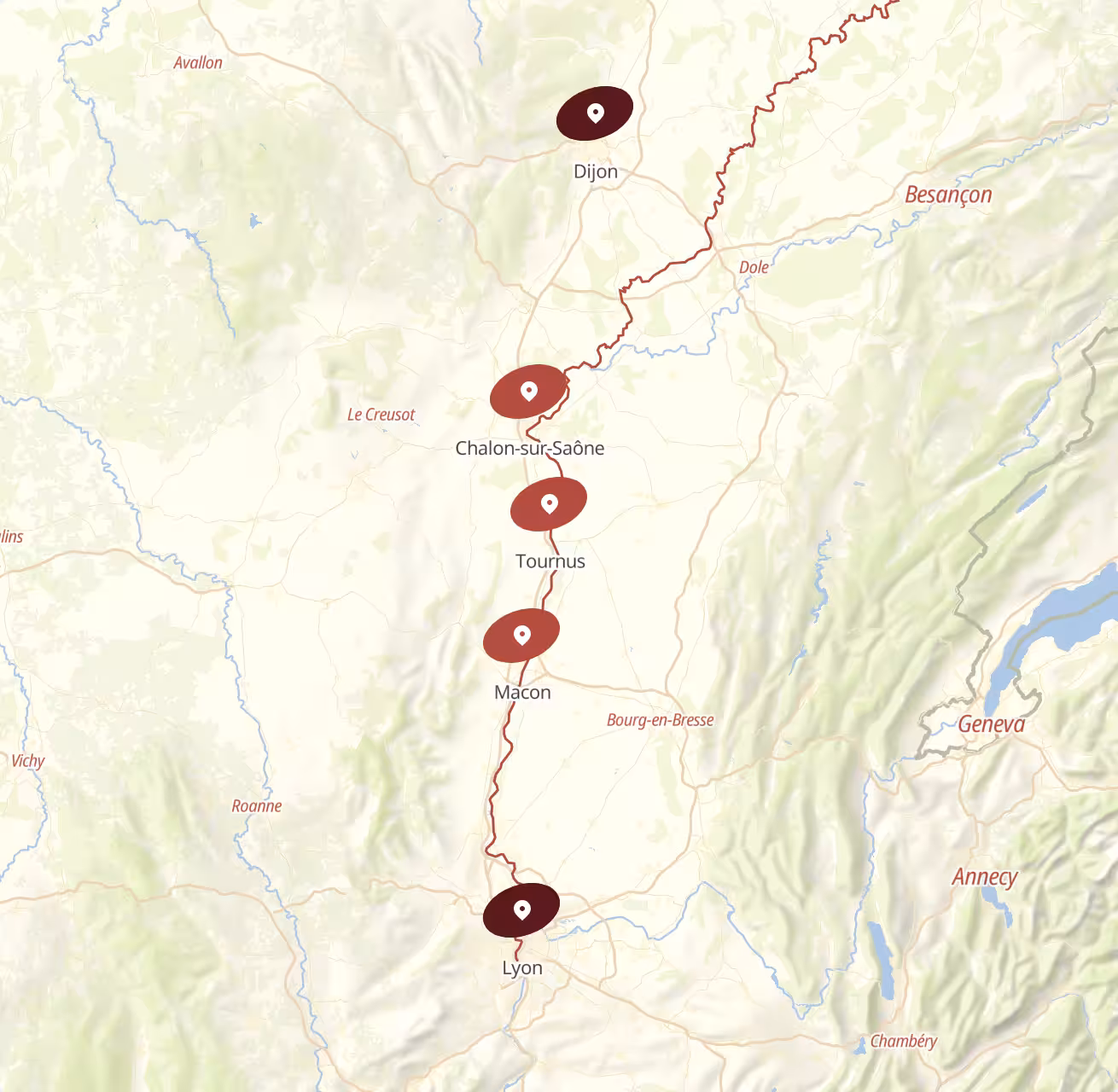 8 Day AmaWaterways River Cruise from Dijon to Lyon 2026 - 