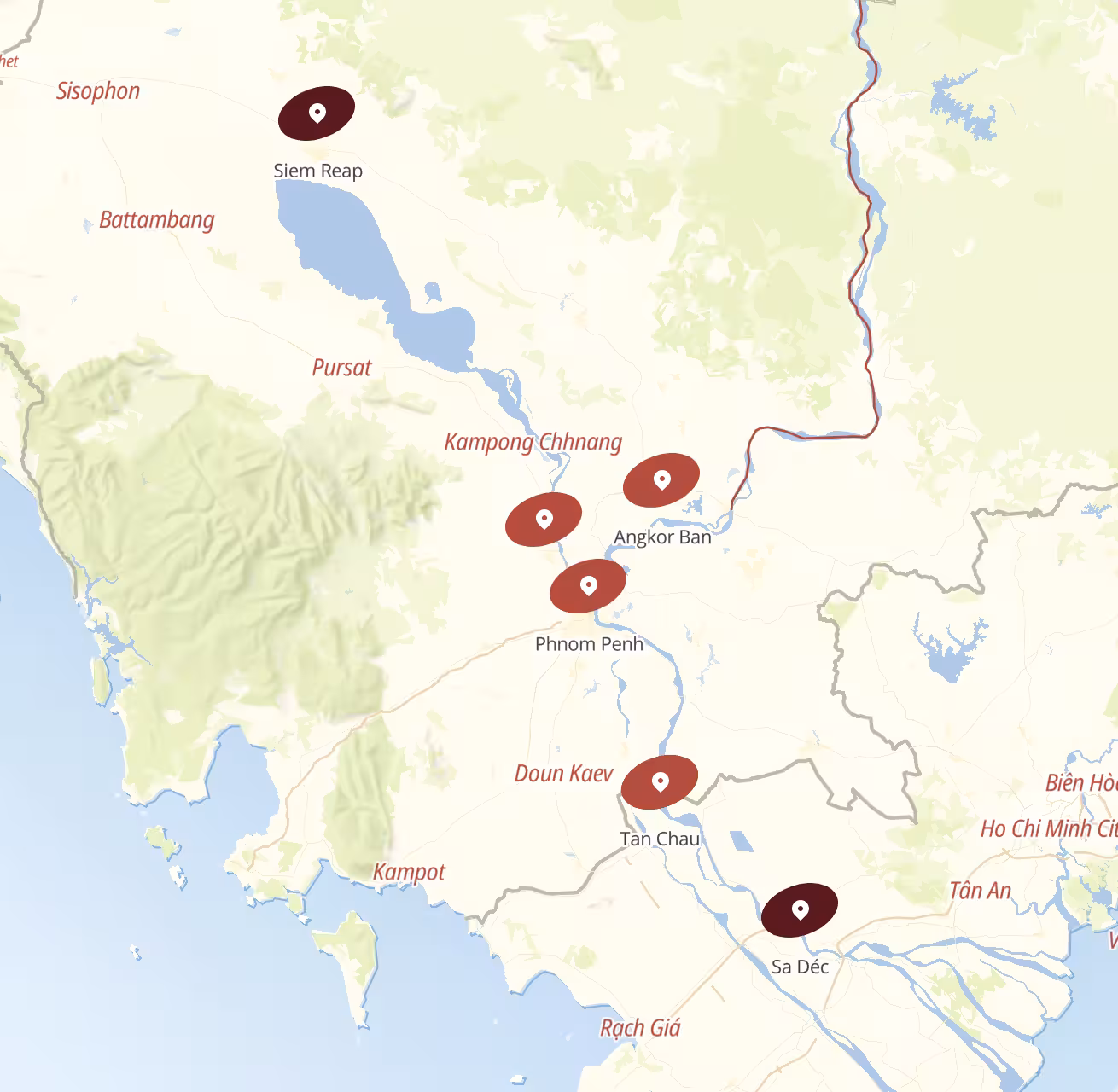 8 Day AmaWaterways River Cruise from Kampong Cham to Ho Chi Minh City 2026 - 