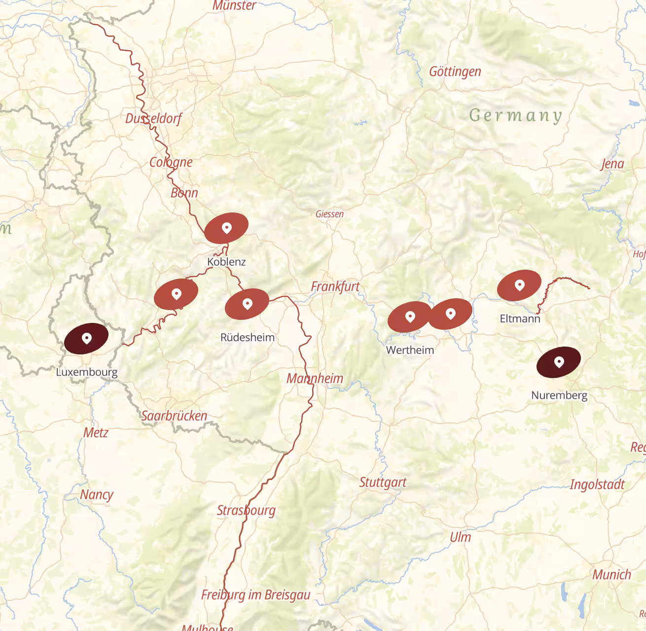 8 Day AmaWaterways River Cruise from Luxembourg to Nuremberg 2027 - 