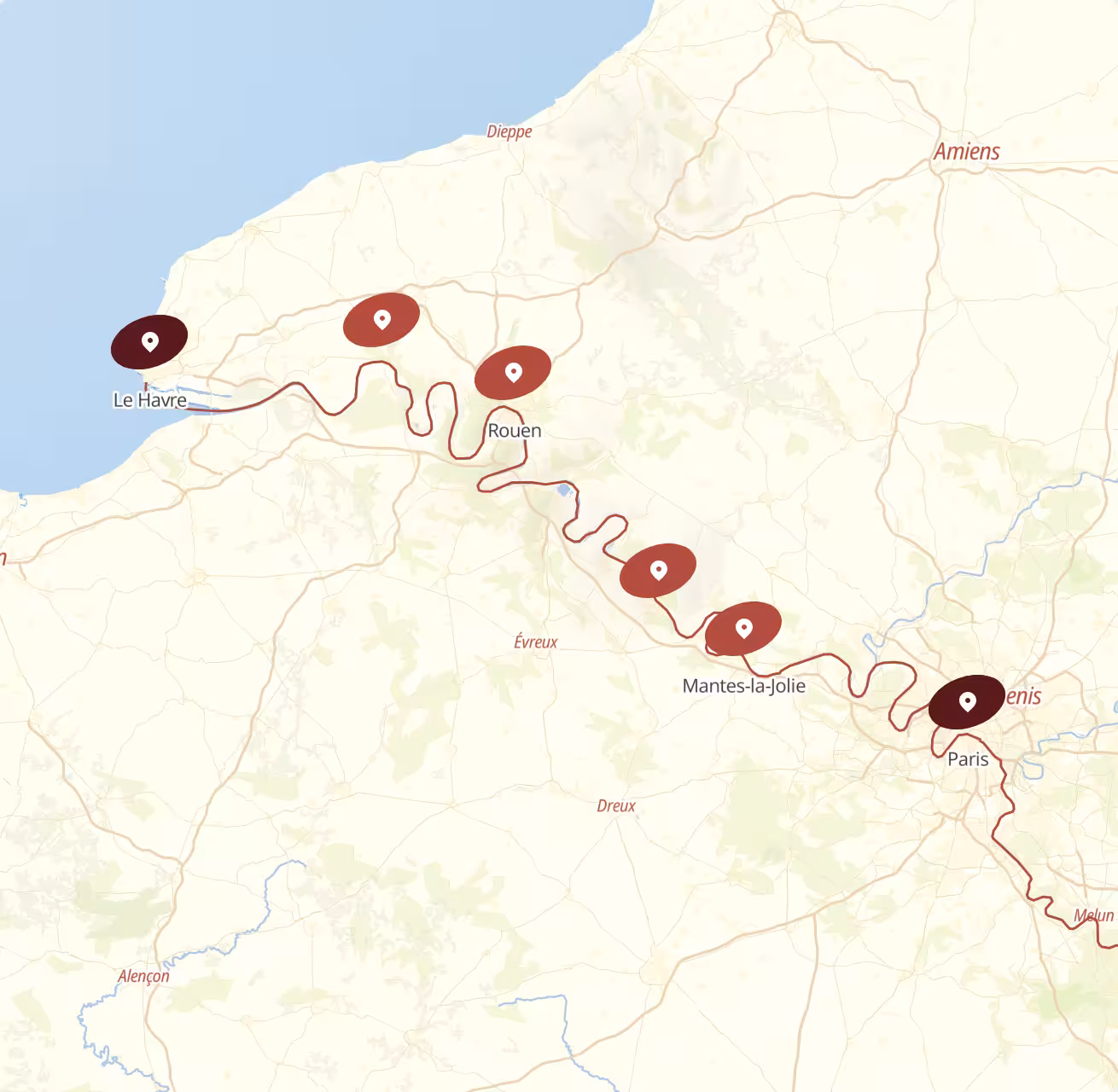 8 Day AmaWaterways River Cruise from Paris to Le Havre 2027 - 