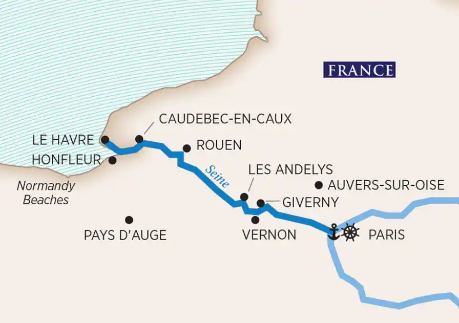 8 Day AmaWaterways River Cruise from Paris to Paris 2027 - 