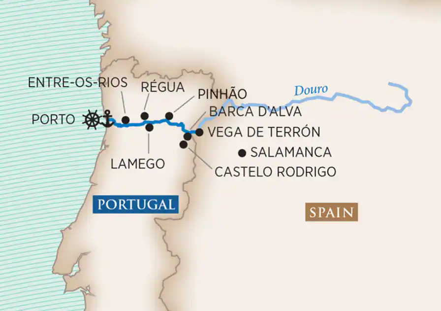 8 Day AmaWaterways River Cruise from Porto to Porto 2027 - 