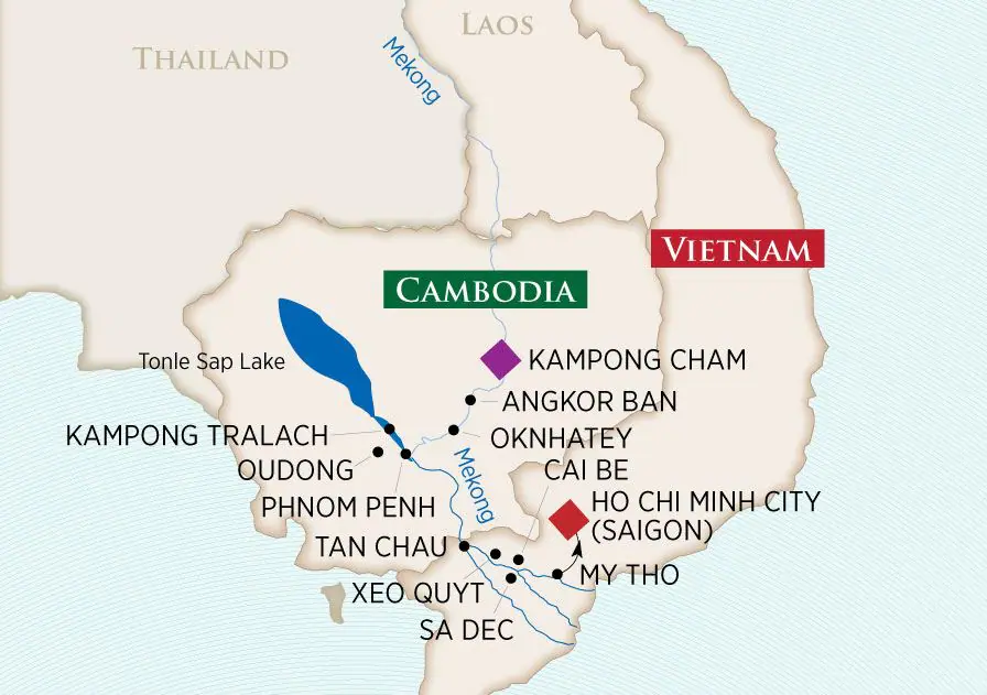 8 Day AmaWaterways River Cruise from Siem Reap to Ho Chi Minh City 2025 - 