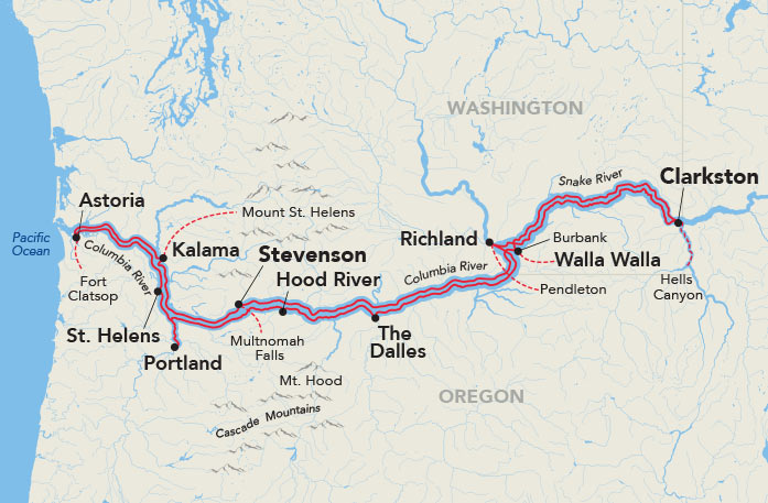 16 Day American Cruise Lines River Cruise from Hayden Island to Hayden Island 2027 - 