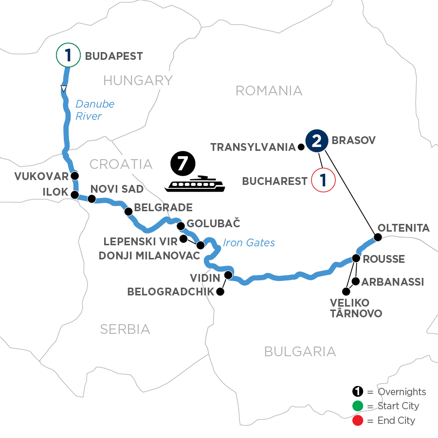 12 Day Avalon Waterways River Cruise from Budapest to Bucharest 2027 - WBOY