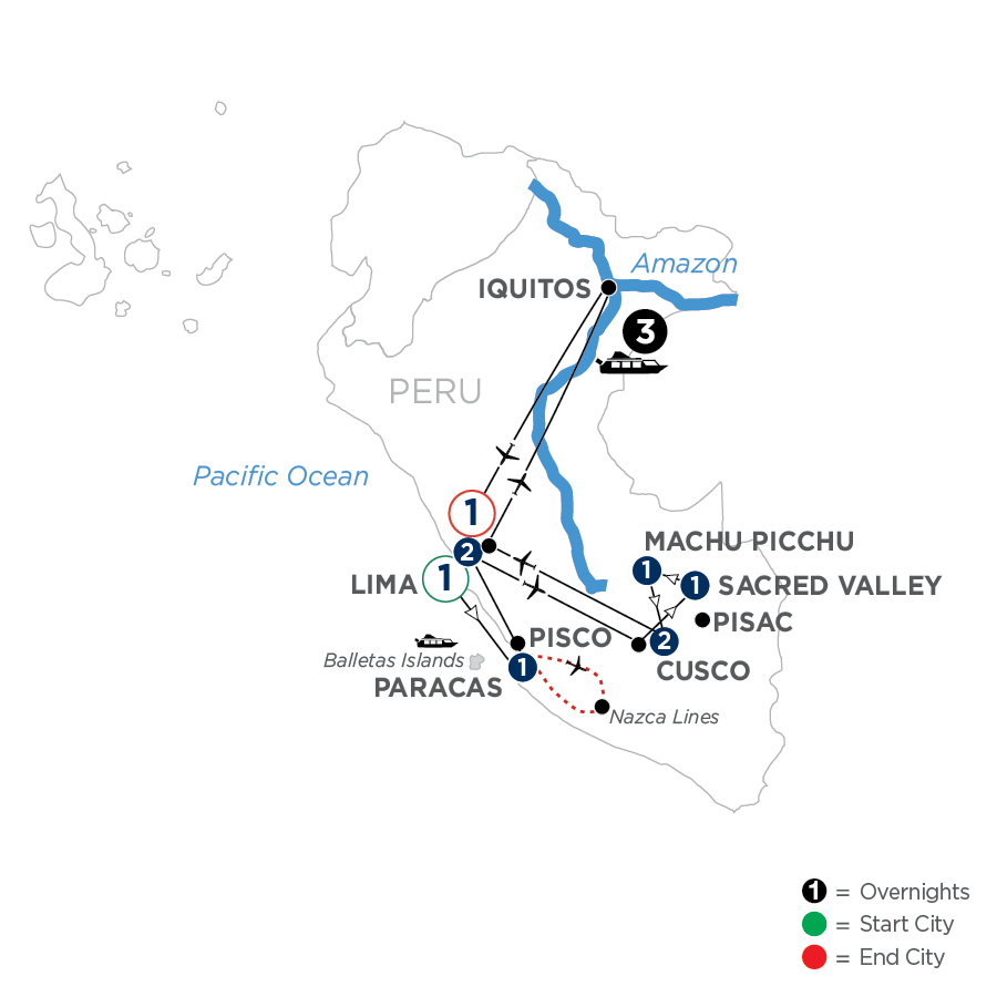 13 Day Avalon Waterways River Cruise from Lima to Lima 2028 - WAMQ