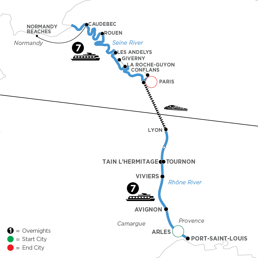15 Day Avalon Waterways River Cruise from Arles to Paris 2027 - WLH