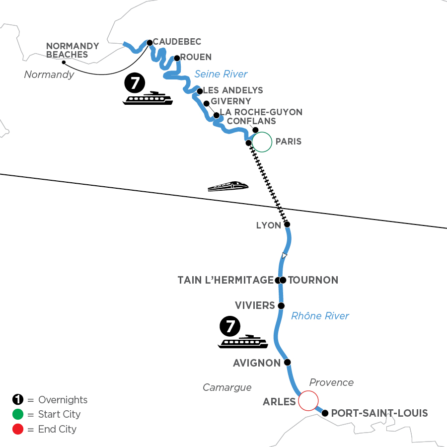 15 Day Avalon Waterways River Cruise from Paris to Arles 2027 - WHL