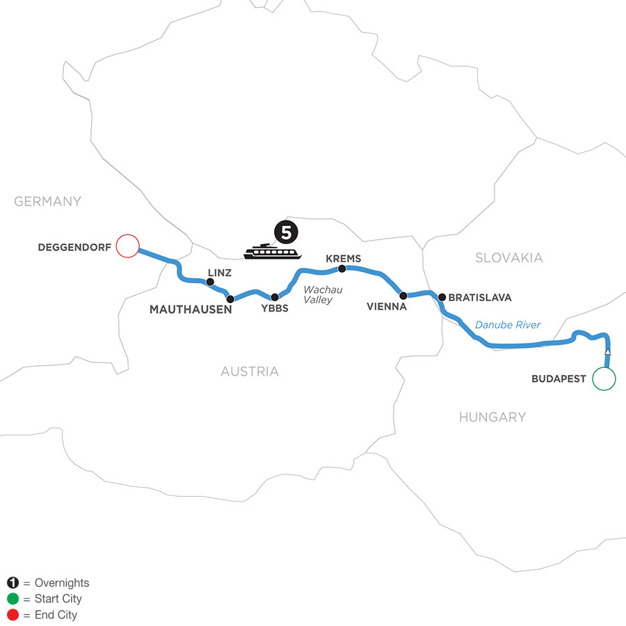 6 Day Avalon Waterways River Cruise from Budapest to Deggendorf 2023