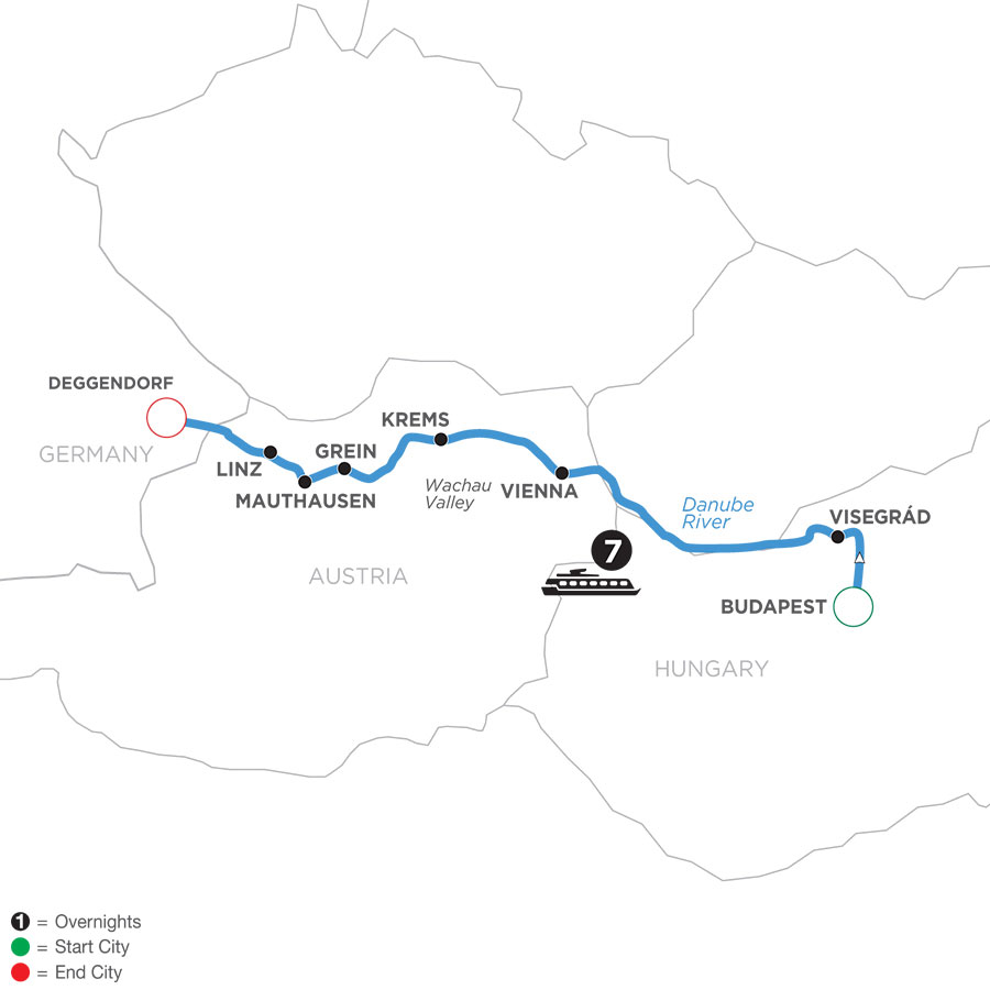 8 Day Avalon Waterways River Cruise from Budapest to Deggendorf 2022