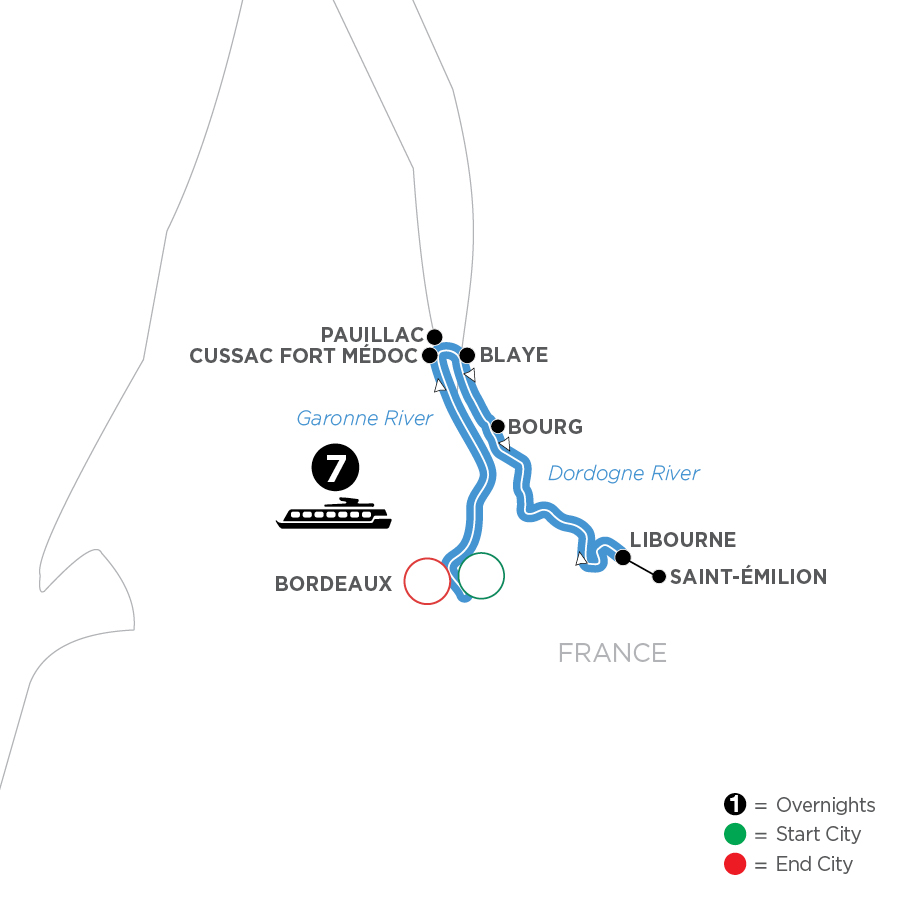8 Day Avalon Waterways River Cruise from Bordeaux to Bordeaux 2027 - WXX