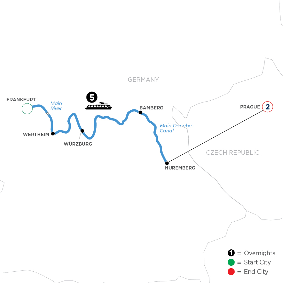 8 Day Avalon Waterways River Cruise from Frankfurt to Prague 2027 - WFNE