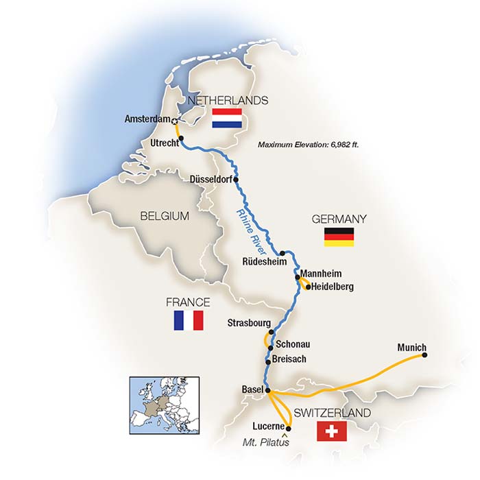 10 Day Tauck River Cruise from Amsterdam to Munich 2027 - 