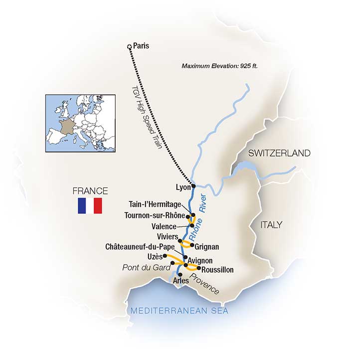 10 Day Tauck River Cruise from Paris to Lyon 2026 - 