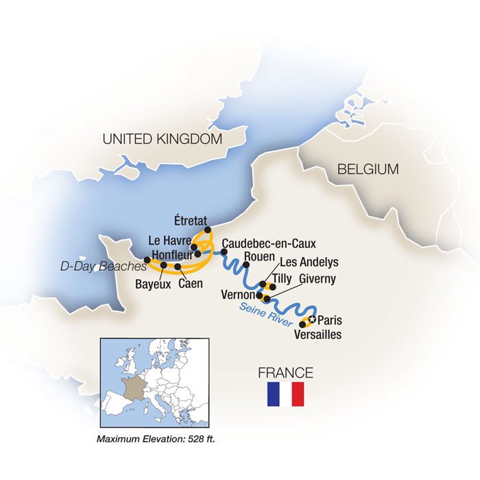 10 Day Tauck River Cruise from Paris to Paris 2026 - 