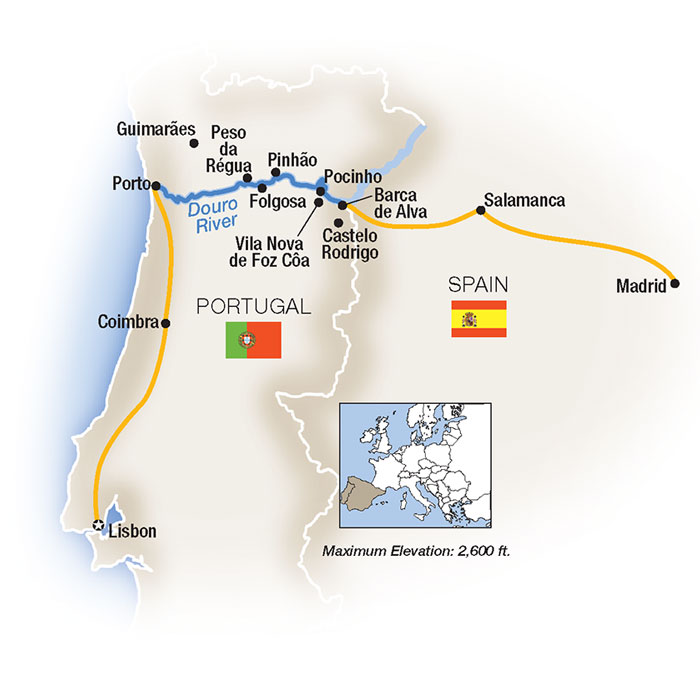 <span>12 Day Tauck River Cruise from Lisbon to Madrid 2025</span><span>(qie2025)</span>