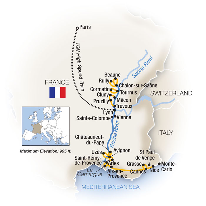 <span>14 Day Tauck River Cruise from Paris to Nice 2025</span><span>(rps2025)</span>
