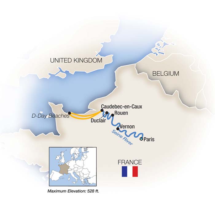 6 Day Tauck River Cruise from Paris to Paris 2027 - 