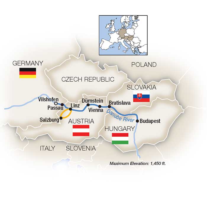 <span>8 Day Tauck River Cruise from Budapest to Munich 2025</span><span>(yuy2025)</span>