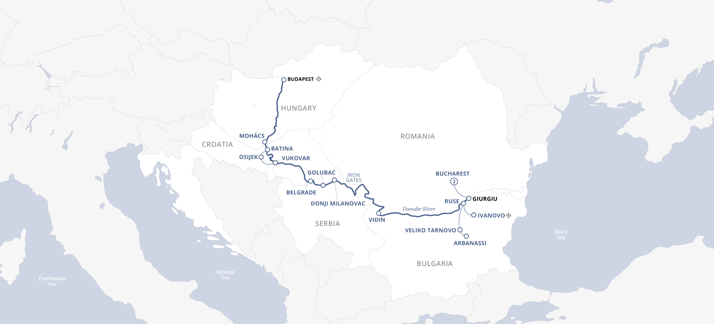 <span>10 Day Uniworld River Cruise from Bucharest to Budapest 2025</span>