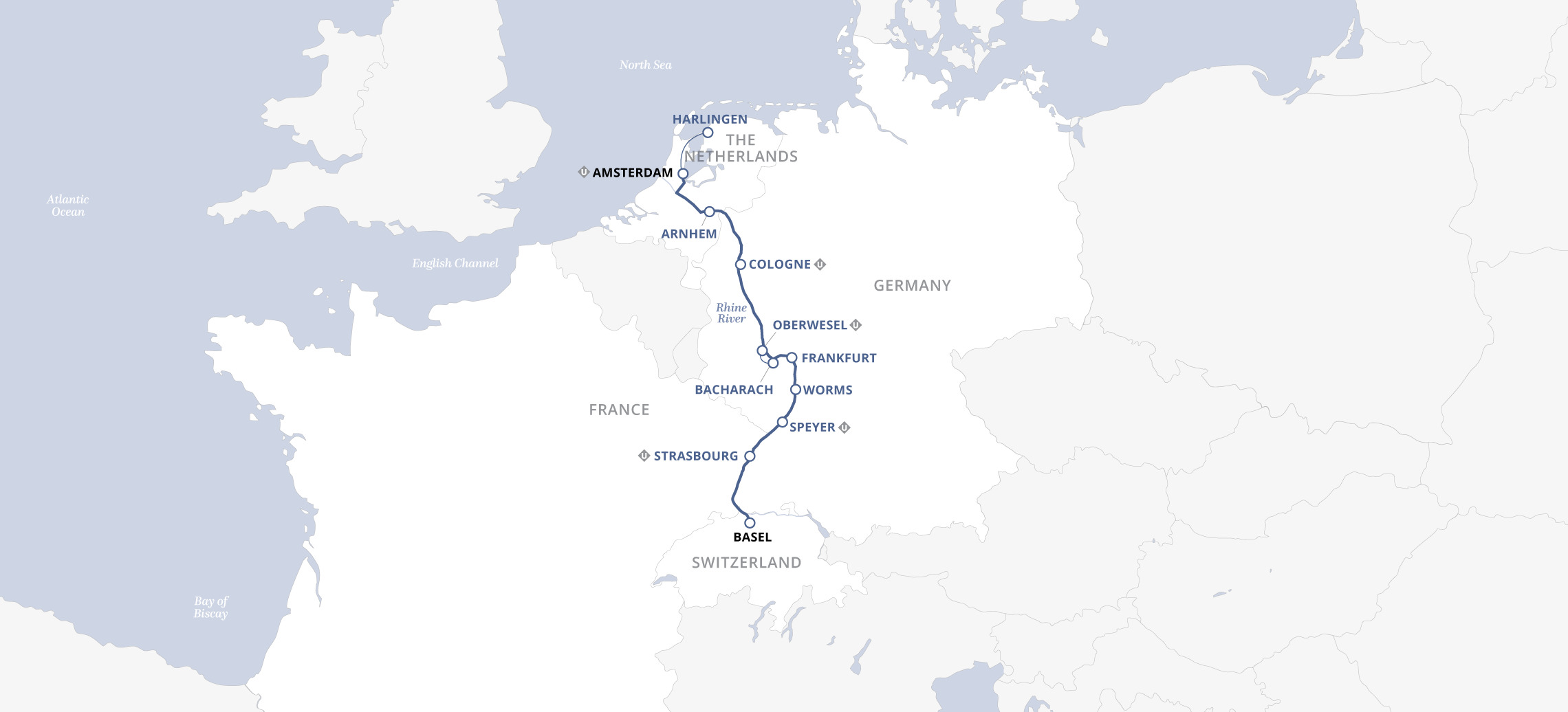 <span>11 Day Uniworld River Cruise from Amsterdam to Basel 2025</span>