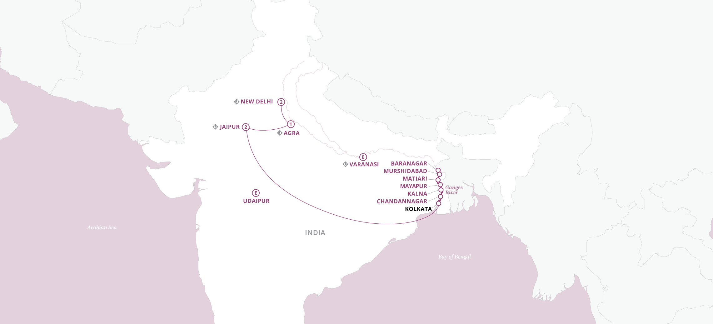 <span>13 Day Uniworld River Cruise from New Delhi to Kolkata 2025</span>