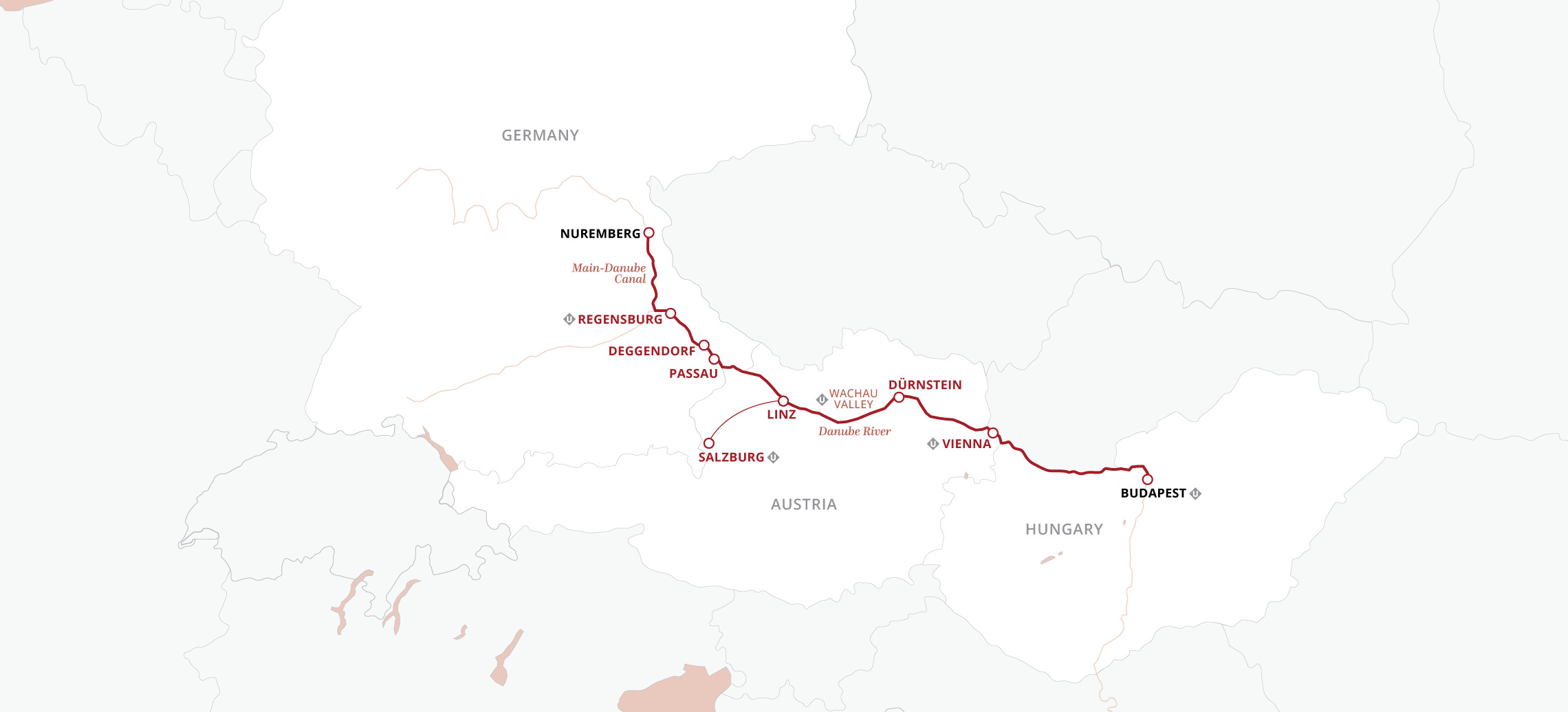 13 Day Uniworld River Cruise from Nuremberg to Budapest 2025 - 
