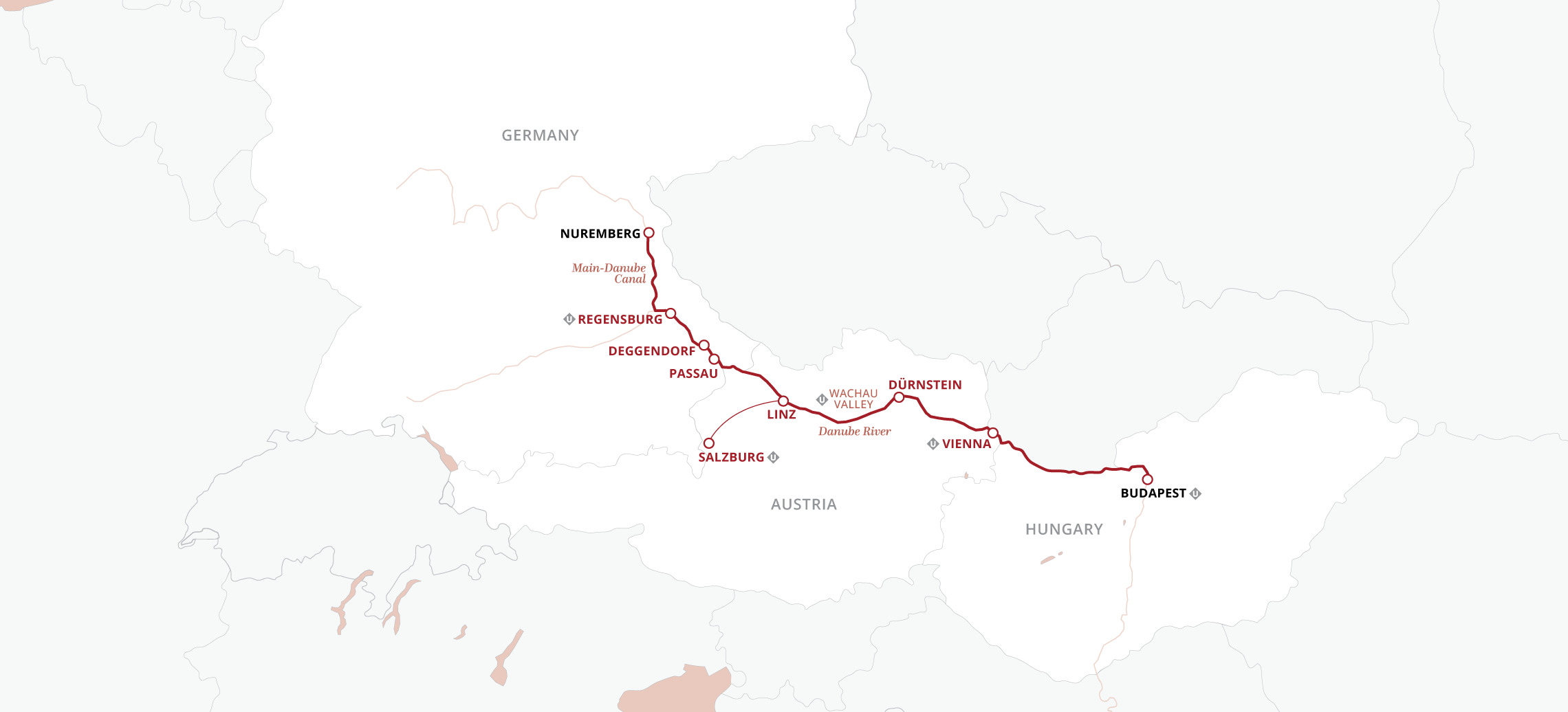 <span>13 Day Uniworld River Cruise from Nuremberg to Budapest 2025</span>