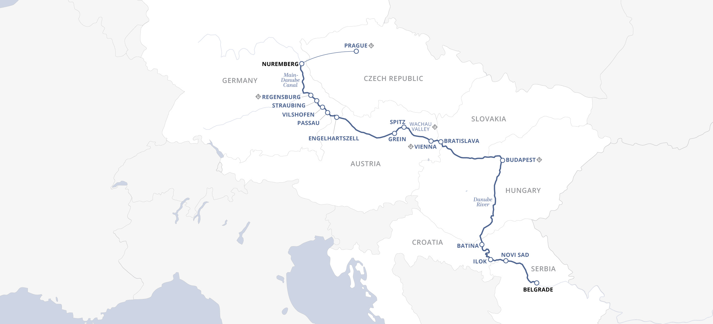 17 Day Uniworld River Cruise from Belgrade to Prague 2026 - 