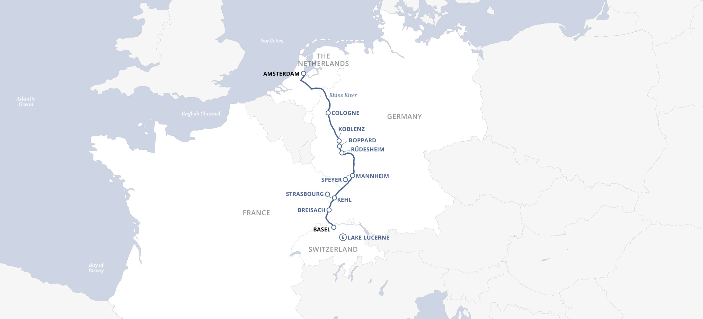 <span>8 Day Uniworld River Cruise from Amsterdam to Basel 2025</span>