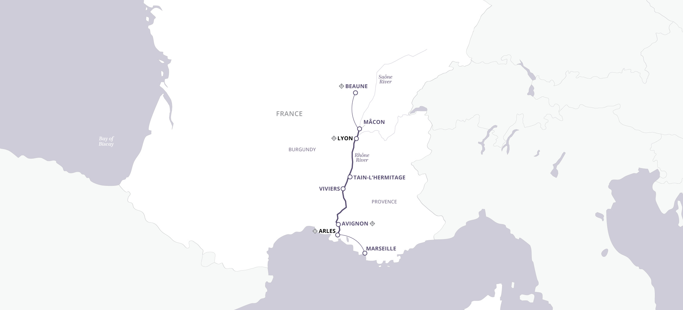 <span>8 Day Uniworld River Cruise from Arles to Lyon 2025</span>