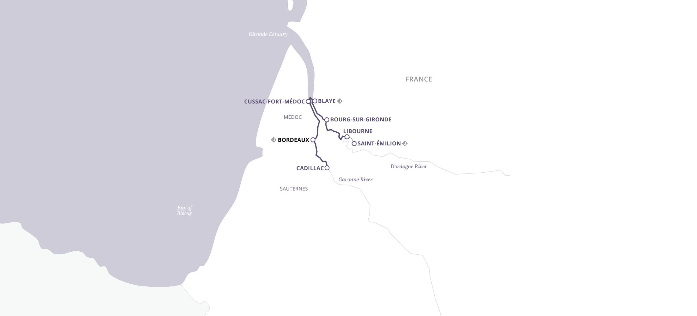 <span>8 Day Uniworld River Cruise from Bordeaux to Bordeaux 2025</span>