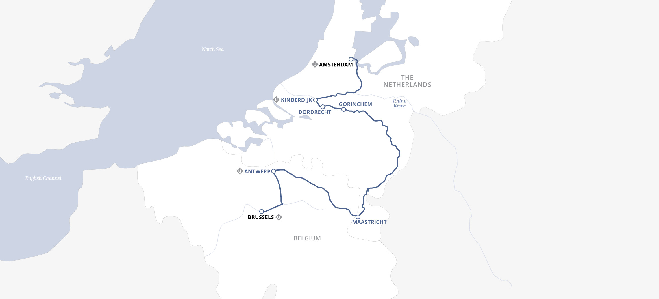 8 Day Uniworld River Cruise from Brussels to Amsterdam 2027 - 