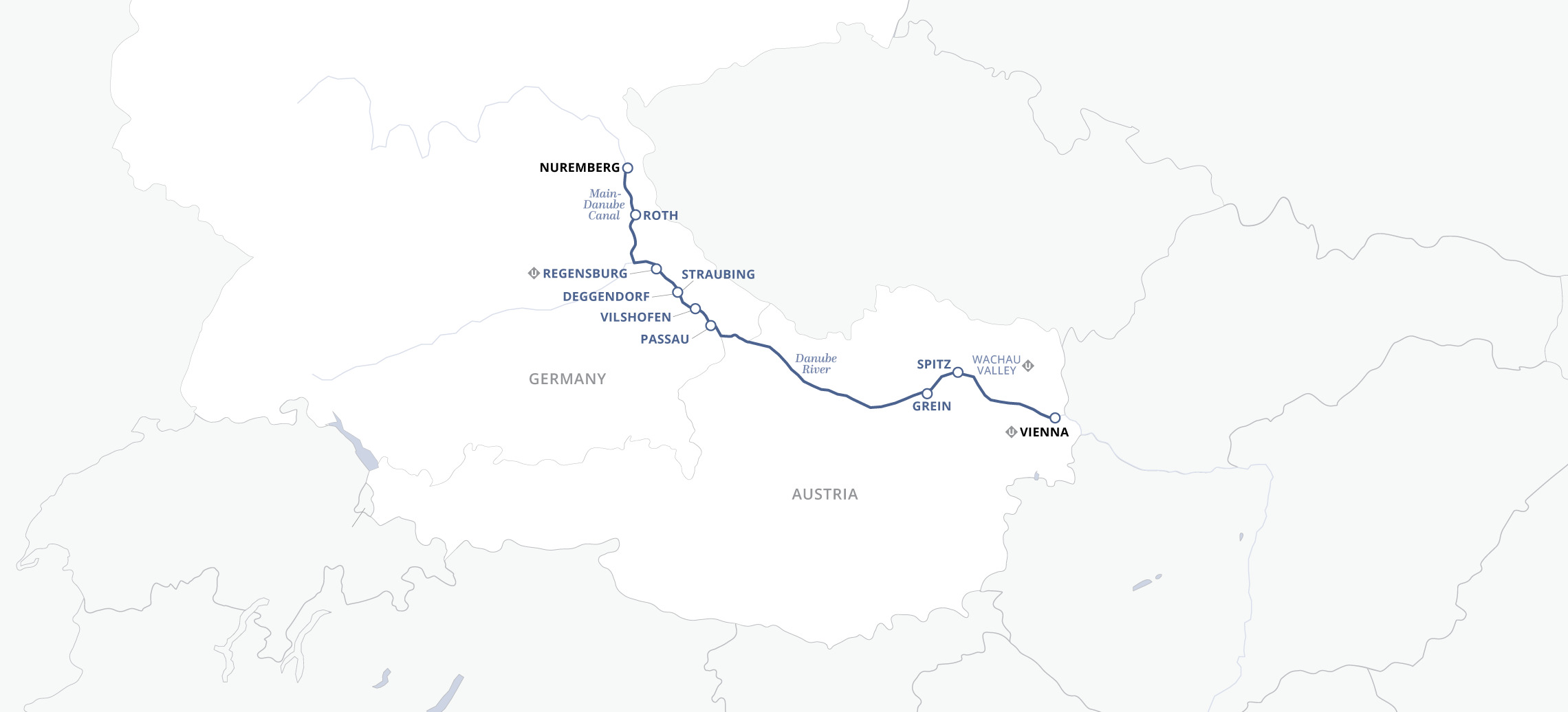 8 Day Uniworld River Cruise from Vienna to Nuremberg 2027 - 